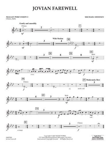 Jovian Farewell - Mallet Percussion 2