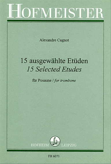 15 ausgewahlte Etuden