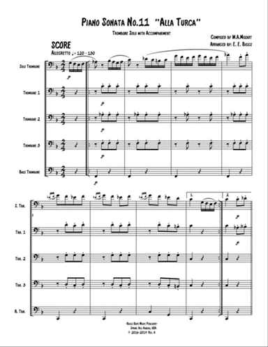 Piano Sonata No.11 "Alla Turca" Turkish March