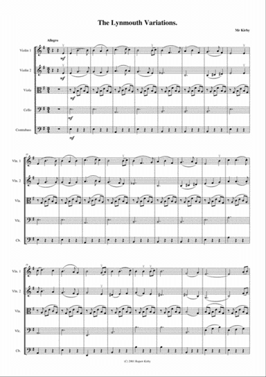 The Lynmouth Variations