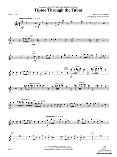 Tiptoe Through the Tubas: 2nd Flute