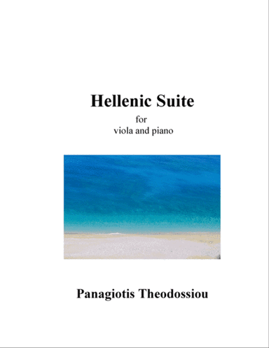 "Hellenic Suite" for viola and piano