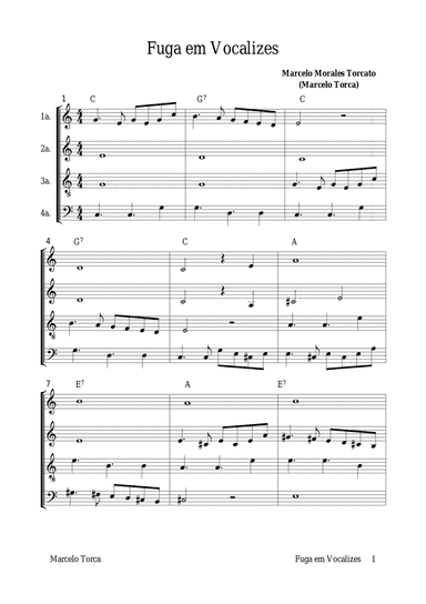 Fuga em Vocalizes