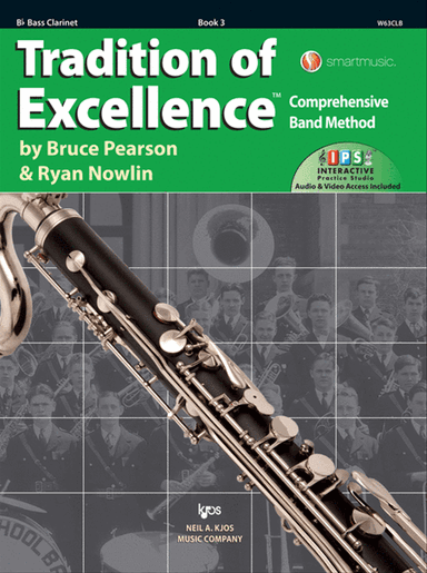 Tradition of Excellence Book 3 - Bass Clarinet