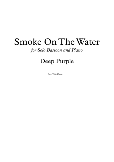 Smoke On The Water