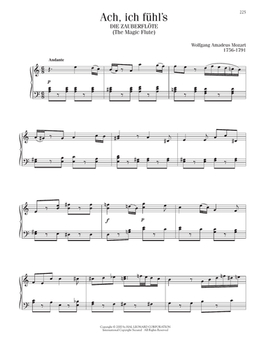 Ach, Ich Fuhl's (The Magic Flute)