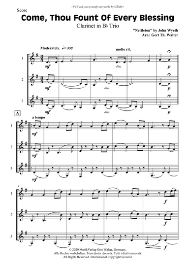 Come, Thou Fount Of Every Blessing