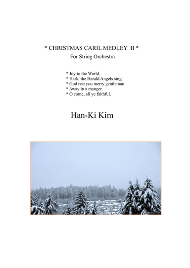 Christmas Carol Medley II (For String Orchestra)
