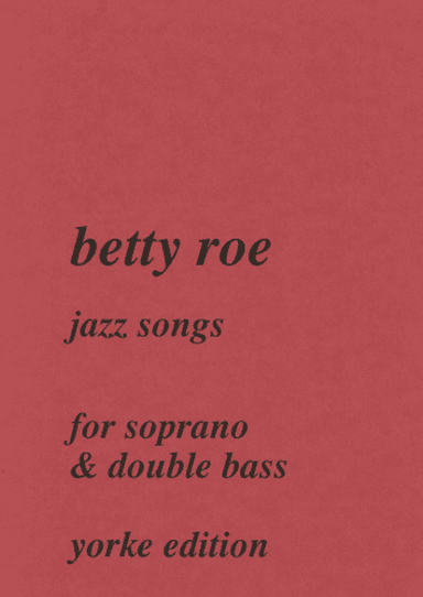 Jazz Songs for Soprano and DB