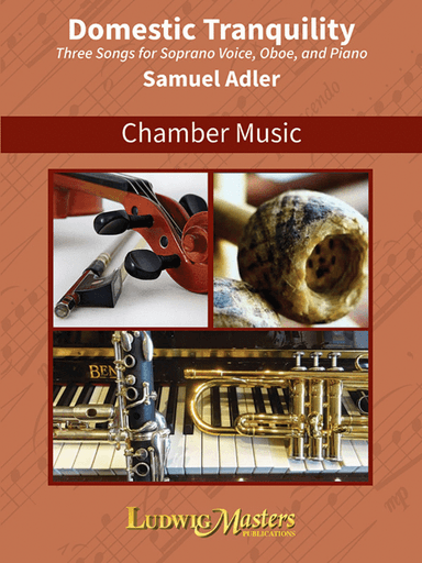 Domestic Tranquility for Soprano, Oboe and Piano