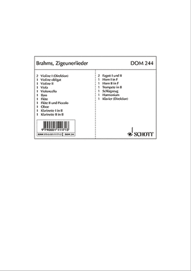 Zigeunerlieder