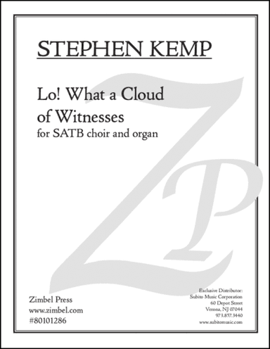 Lo! What a Cloud of Witnesses