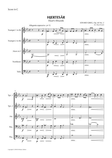 E. Grieg: Hjertesår / Heart's Wounds