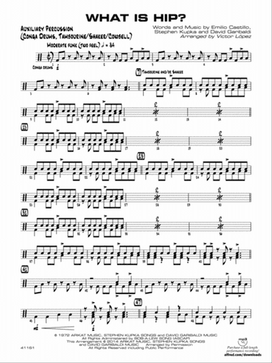 What Is Hip: Auxiliary Percussion