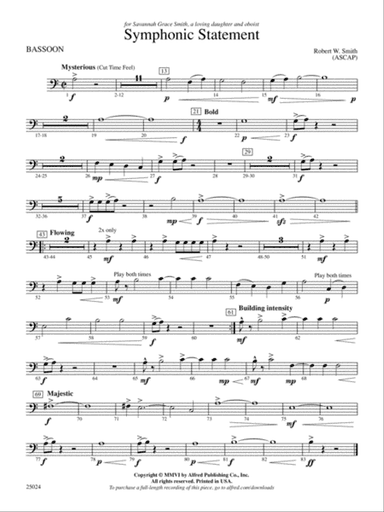 Symphonic Statement: Bassoon