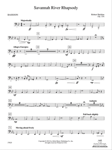 Savannah River Rhapsody: Bassoon