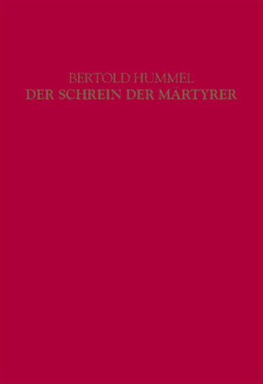Der Schrein der Martyrer Op. 90