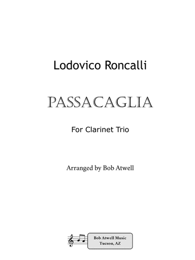 Roncalli Passacaglia