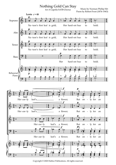 Nothing Gold Can Stay