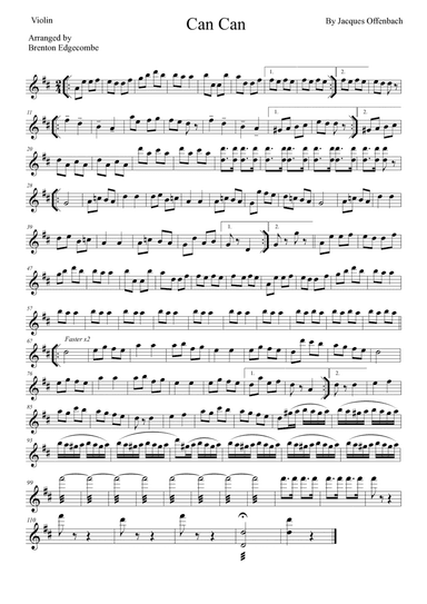 Can Can (Infernal Gallop)