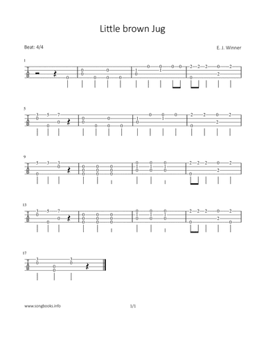 Little brown Jug