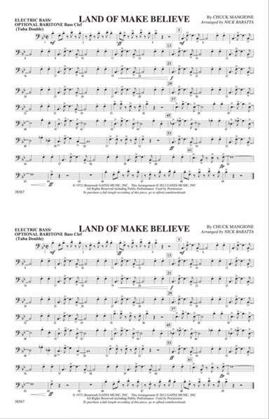 Land of Make Believe: Electric Bass