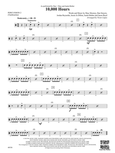 10,000 Hours: 2nd Percussion