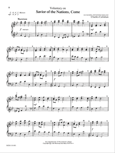 Savior of the Nations, Come (Downloadable)