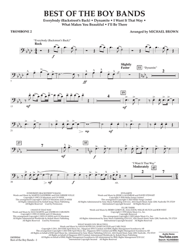 Best Of The Boy Bands - Trombone 2