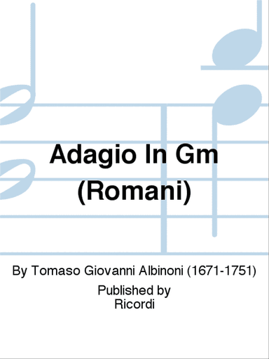 Adagio In Gm (Romani)