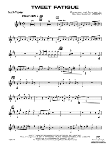 Tweet Fatigue: 3rd B-flat Trumpet