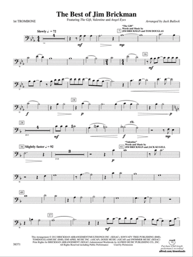 The Best of Jim Brickman: 1st Trombone