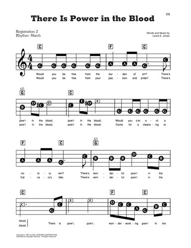 There Is Power In The Blood