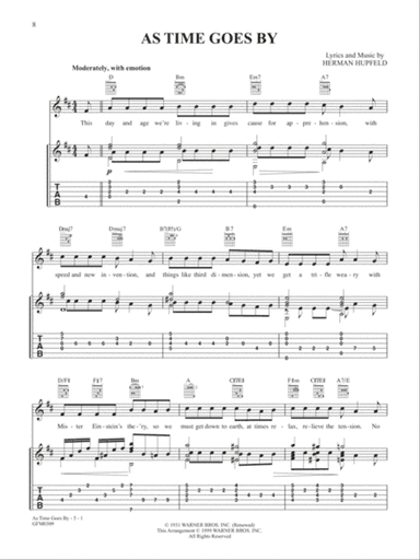 As Time Goes By (From "Casablanca")