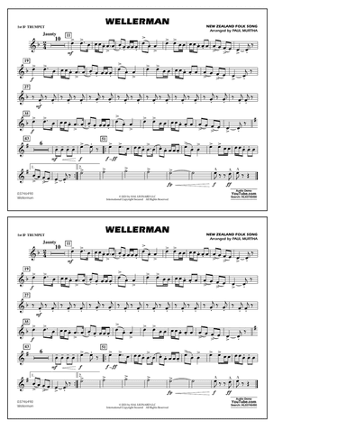 Wellerman (arr. Paul Murtha) - 1st Bb Trumpet