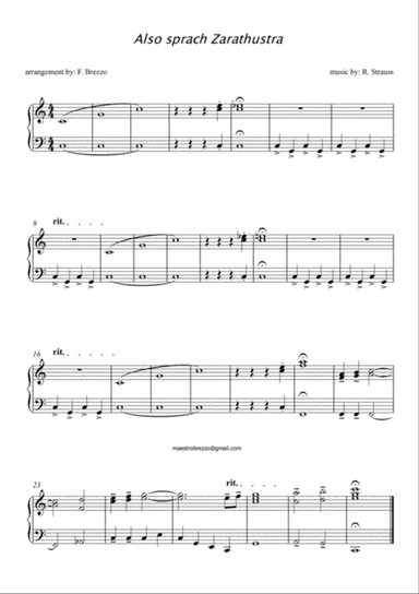 Also sprach Zarathustra