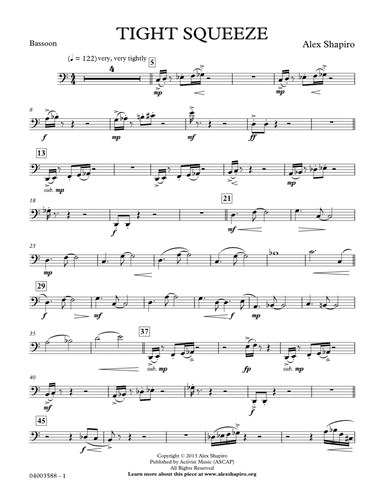 Tight Squeeze - Bassoon