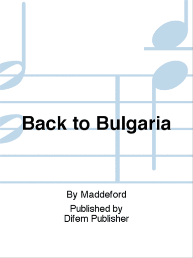 Back to Bulgaria