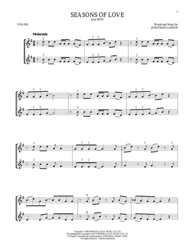 Seasons Of Love (from Rent)