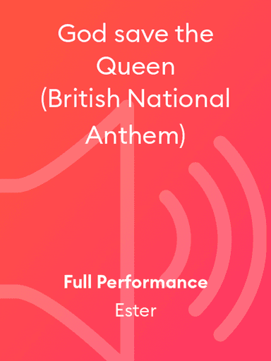 God save the Queen (British National Anthem)