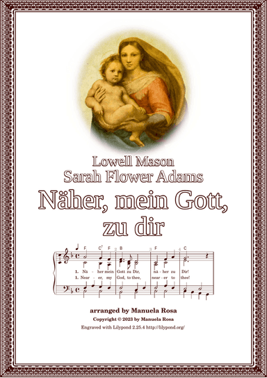 Näher, mein Gott, zu dir (Gotteslob 910; Nearer, my God, to thee)