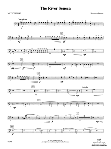 The River Seneca: 3rd Trombone