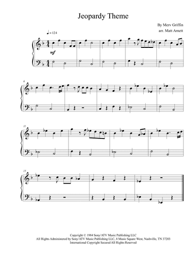 Jeopardy Theme