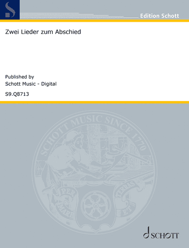 Zwei Lieder zum Abschied