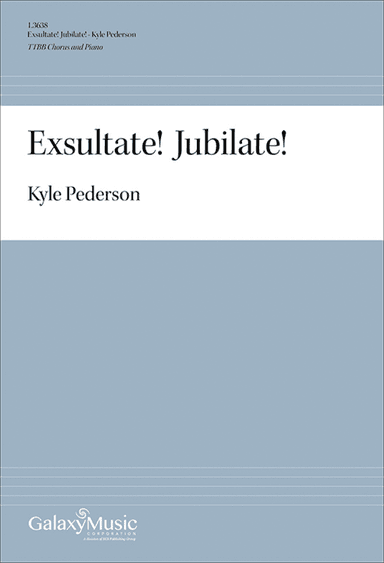 Exsultate! Jubilate!