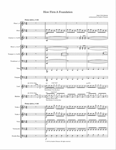 How Firm A Foundation - Blended Worship - Band, Orchestra, and Congregation