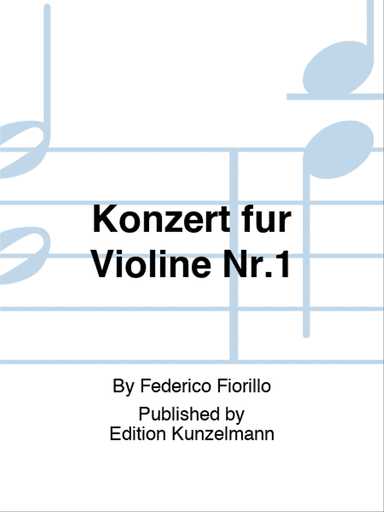 Concerto for violin no. 1