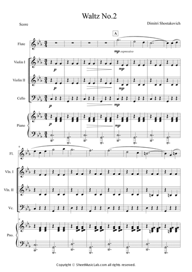 Waltz No.2 (Jazz Suite No.2_Suite For Promenade Orchestra)