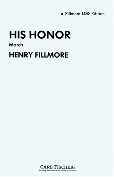 His Honor (March)