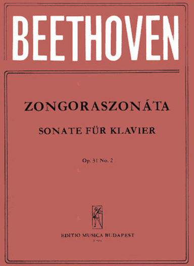 Sonata, Op. 31, No. 2, D minor